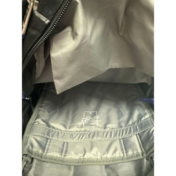 High Sierra Purple Leaf Pattern Multi Pocket Laptop Backpack The Hostel - Picture 7 of 10